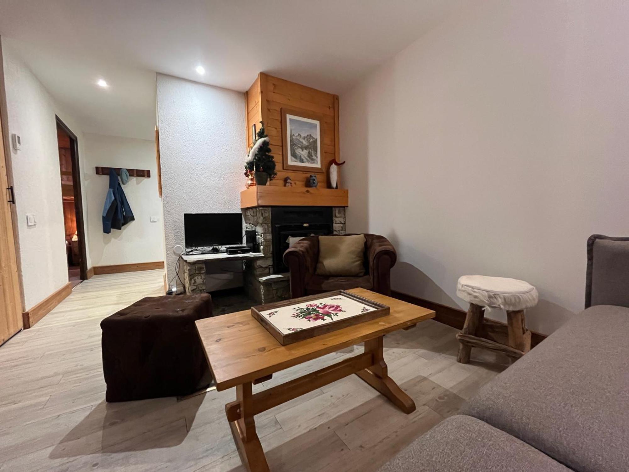 Grand Chalet - Appartement 5Pax Au Pied Des Pistes - Parking - Skiroom - Cheminee Decorative- Balcons Тінь Екстер'єр фото